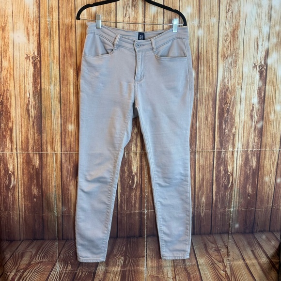 Gap Women’s Light Grey Mid Rise Skinny Pants Size 4 - Picture 1 of 11